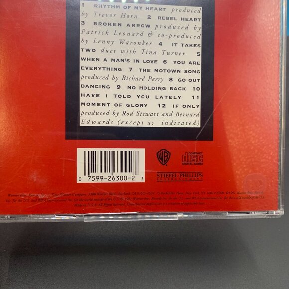 Rod Stewart VagaBond Heart CD - Picture 3 of 4